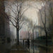 La Plaza après la pluie - Paul Cornoyer — widok dzieła