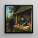 La Poissonnière - Adriaen van Ostade — oprawiony obraz na ścianie