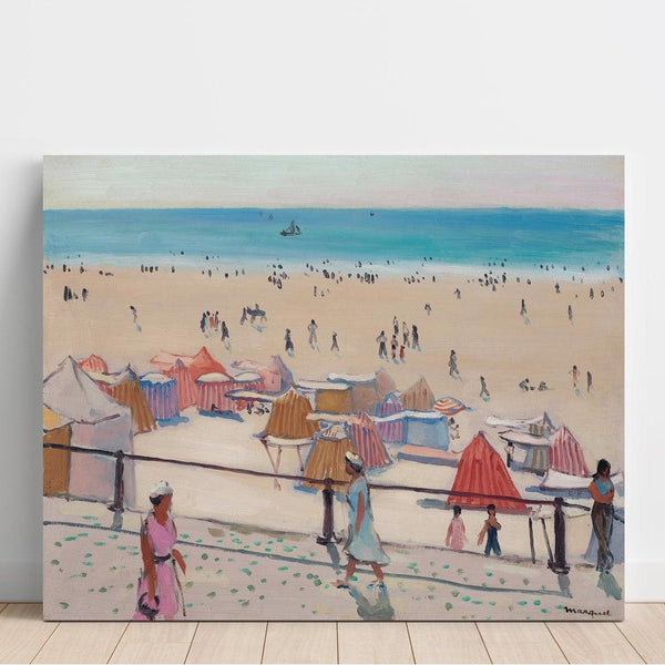 Reprodukcja obrazu La Promenade aux Sables d’Olonne - Albert Marquet