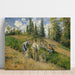 Reprodukcja obrazu Żniwa, Pontoise - Camille Pissarro