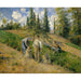Reprodukcja obrazu Żniwa, Pontoise - Camille Pissarro