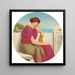 La Réponse - John William Godward — oprawiony obraz na ścianie