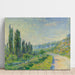Reprodukcja obrazu La Route De Vétheuil - Claude Monet