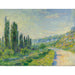 Reprodukcja obrazu La Route De Vétheuil - Claude Monet