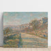 Reprodukcja obrazu La Route de La Roche-Guyon - Claude Monet
