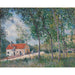 Reprodukcja obrazu Droga z Moret do Saint-Mammès - Alfred Sisley