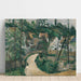 Reprodukcja obrazu La Route tournante - Paul Cézanne