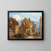 Ulica Różanych w Trouville (1848) – Charles-Louis Mozin