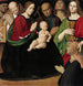 La Sainte Famille avec Quatre Saints et une Donatrice - Antonio Rimpatta — widok dzieła