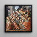 La Sainte Parenté - Joachim Beuckelaer — oprawiony obraz na ścianie