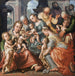 La Sainte Parenté - Joachim Beuckelaer — widok dzieła