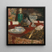 La Saucire et les ronds de serviette - Édouard Vuillard — oprawiony obraz na ścianie