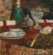 La Saucire et les ronds de serviette - Édouard Vuillard — widok dzieła
