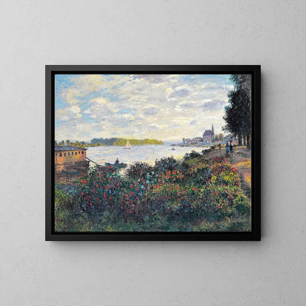 Reprodukcja obrazu La Seine à Argenteuil (1877) - Claude Monet