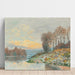 Druk artystyczny La Seine à Bougival (1874) - Alfred Sisley | Druk artystyczny