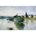 Reprodukcja obrazu La Seine à Lavacourt - Claude Monet
