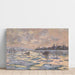 Reprodukcja obrazu La Seine à Lavacourt, Débâcle - Claude Monet