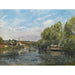 Reprodukcja obrazu La Seine à Port-Marly - Camille Pissarro