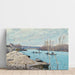 Reprodukcja obrazu La Seine à Port-Marly, tas de sable (1875) - Alfred Sisley