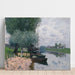 Reprodukcja obrazu La Seine près de Bougival - Alfred Sisley