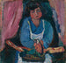 La Servante en bleu - Cham Soutine — widok dzieła