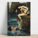 Reprodukcja obrazu La Sirène - John William Waterhouse