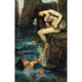 Reprodukcja obrazu La Sirène - John William Waterhouse