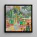 La Terrasse ou Une terrasse à Grasse - Pierre Bonnard — oprawiony obraz na ścianie