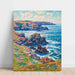 Reprodukcja obrazu La Terre De Cléden, Point De Raz, Finistère - Henry Moret