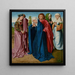 La Vierge, Saint Jean et les Trois Maries - Gerard David — oprawiony obraz na ścianie