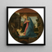 La Vierge adorant l'Enfant - Sandro Botticelli — oprawiony obraz na ścianie