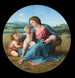 La Vierge d'Alba - Raphaël — widok dzieła