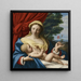 La Vierge des Roses - Giovanni Battista Salvi da Sassoferrato — oprawiony obraz na ścianie