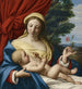 La Vierge des Roses - Giovanni Battista Salvi da Sassoferrato — widok dzieła