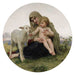 La Vierge et l'Agneau - William Bouguereau — widok dzieła
