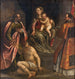 La Vierge et l'Enfant avec Saint Martin et Saint Pétronius - Alessandro Maganza — widok dzieła