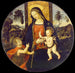 La Vierge et l'Enfant avec le Saint Jean-Baptiste enfant - Atelier de Bernardino di Betto — widok dzieła