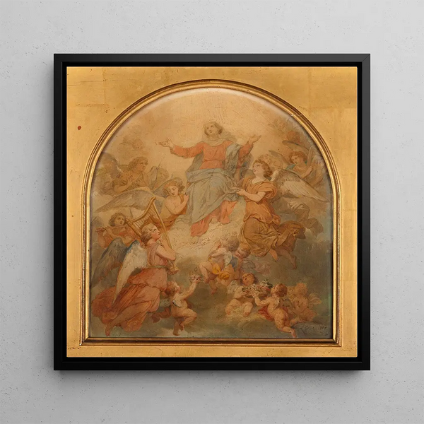 La Vierge triomphante - Nicolas Louis François Gosse