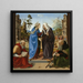 La Visitation avec Saint Nicolas et Saint Antoine abbé - Piero di Cosimo — oprawiony obraz na ścianie