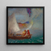 La Voile grise - Odilon Redon — oprawiony obraz na ścianie