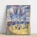 Reprodukcja obrazu La boucle du tramway à Skøyen - Edvard Munch