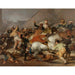 Reprodukcja obrazu La charge des Mamelouks - Francisco de Goya