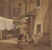 La cour arrière du palais de Charlottenborg - Frederik Sdring — widok dzieła