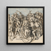 Korona cierniowa Chrystusa - Circle Of Hans Holbein The Elder — oprawiony obraz na ścianie