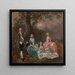 La famille Gravenor - Thomas Gainsborough — oprawiony obraz na ścianie
