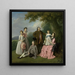 La famille Pybus - Nathaniel Dance Holland — oprawiony obraz na ścianie