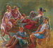 Rodzina artysty - Anton Kolig — widok dzieła