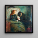 La fille malade - Edvard Munch — oprawiony obraz na ścianie