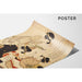 Reprodukcja obrazu La leçon de calligraphie - Kitagawa Utamaro