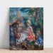 Reprodukcja obrazu Kobieca sprzedawczyni jabłek - Pierre-Auguste Renoir